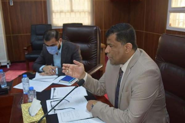 لجنة إدارة المياه في محافظة البصرة تعقد اجتماعاً دورياً